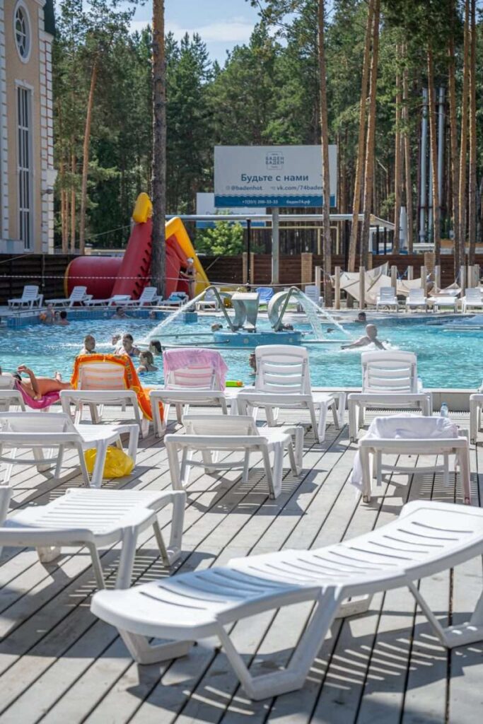 Открытый бассейн 450м<sup>2</sup>