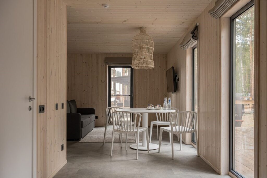 Проживание в Дом – контейнер двухкомнатный в термальном курорте Баден Баден Еткуль