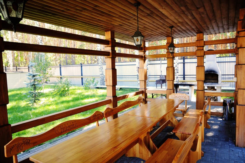 Мангальные зоны в Баден-Баден - термы Еткуль